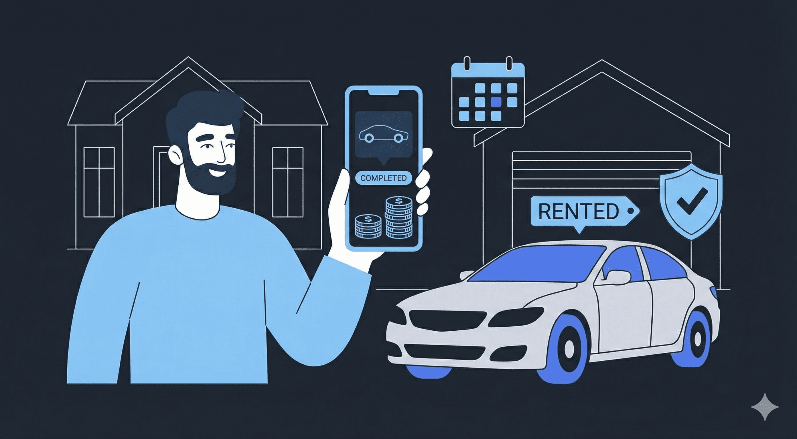 Person sharing their personal car on Rentify